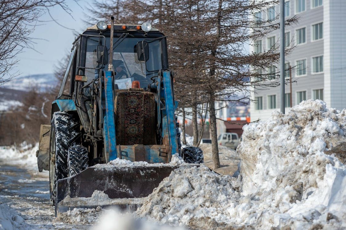 Snow Plowing Services for Brogan's Landscape Construction in Oxford,, MI