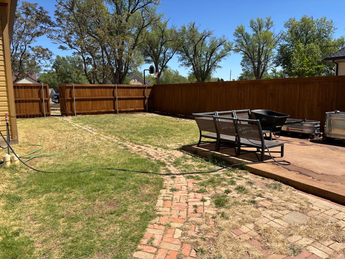 Fence Installation for Straight Edge Siding, Fencing & Decks in Pampa, TX