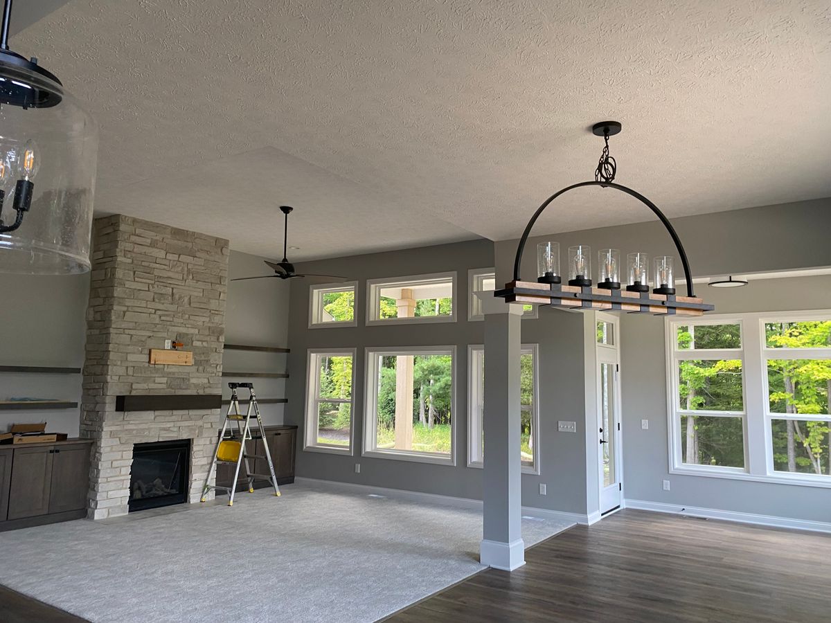 New Construction Painting for Premium Finish LLC in Medina, OH