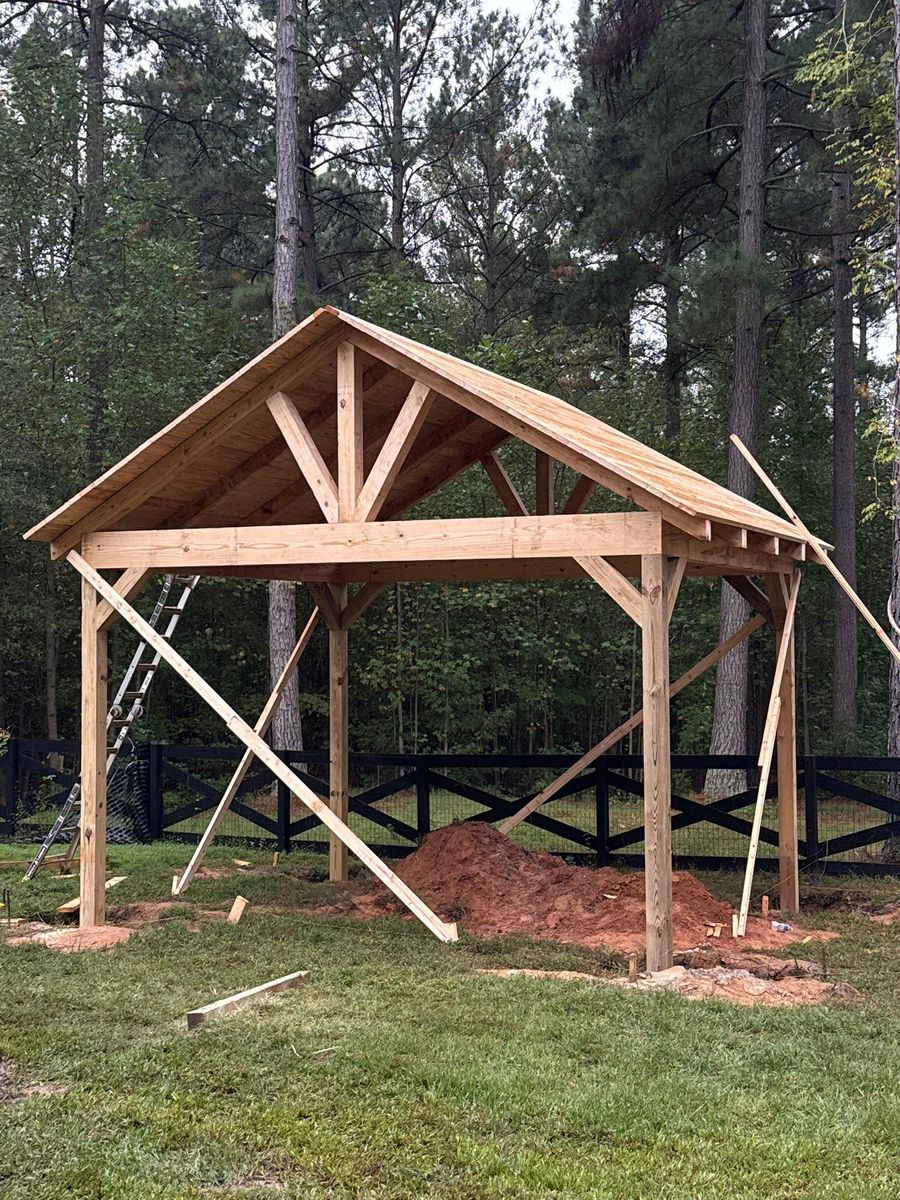 Pavilions for James River Pools and Spa in Powhatan, VA