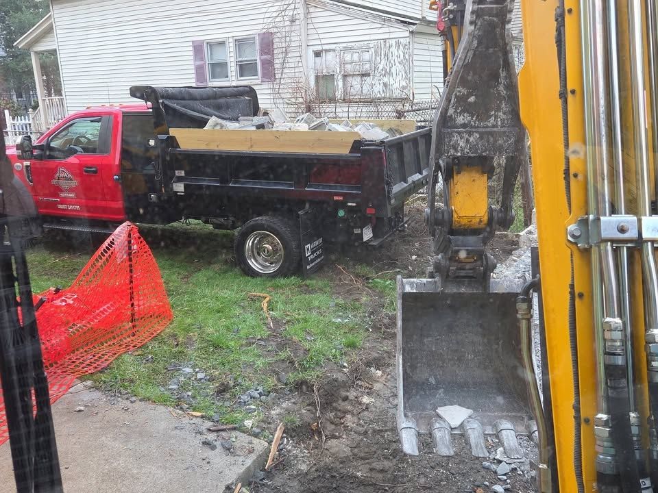 Skid Steer Work for MJS Excavating in Hardwick, MA