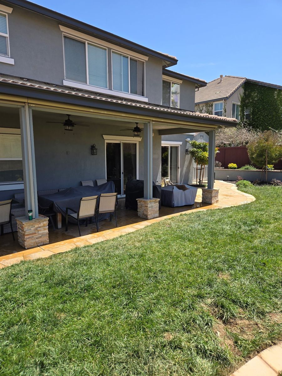 Backyard Transformation for LEBEC, Inc in Brentwood, CA