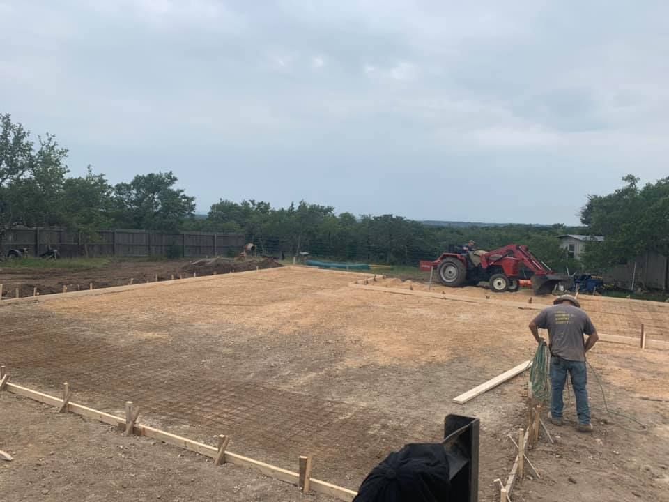 Driveway Design & Build for Jay-T Construction in Burnet, TX