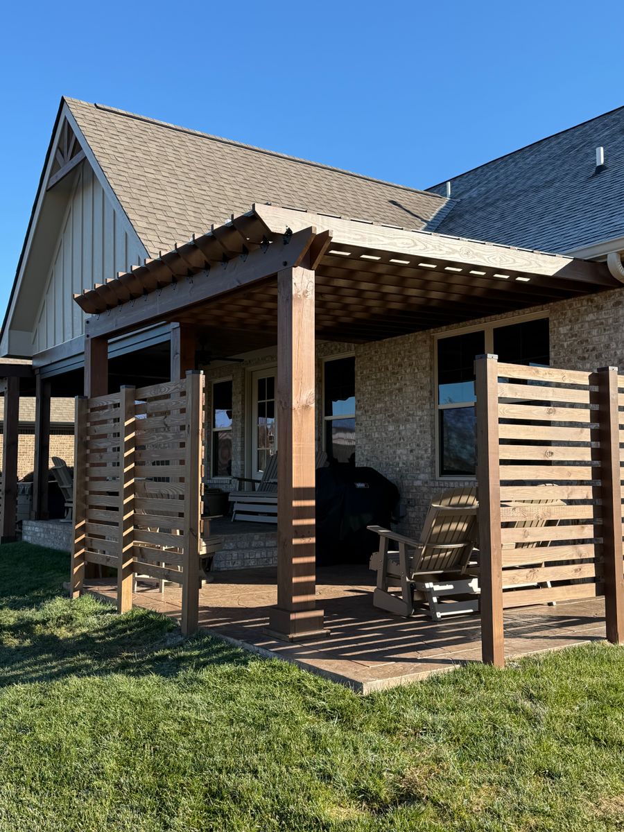 Pergolas and Louvered Pergolas for Deck Escapes and Outdoor Living  in Knoxville, TN