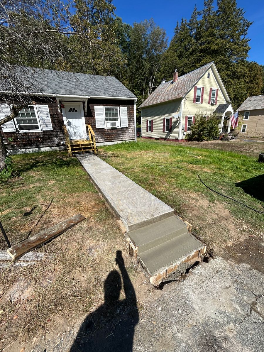 Concrete Repair  for Graham & Schriner Construction in Hinsdale, NH