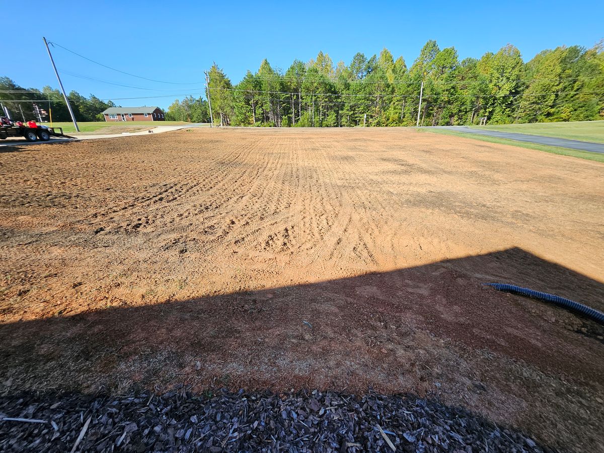 Aerating & Seeding for Gallimore’s Lawn Care in Thomasville, NC