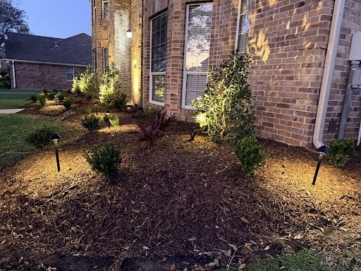 Landscape Lighting for Full Armor Landscapes in League City, TX