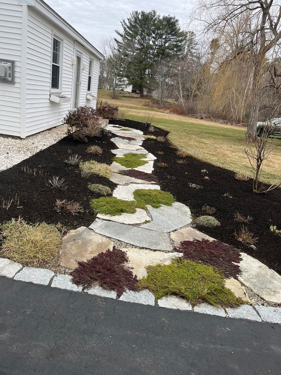 Custom Natural Stonework for Organic Innovations Stonework and Design in Brunswick, ME