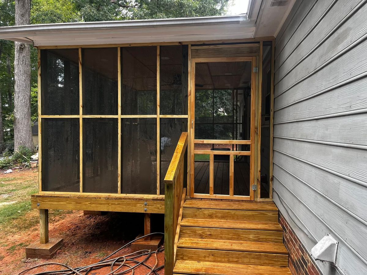 Deck & Patio Installation for Harmon Group in Bessemer City, NC