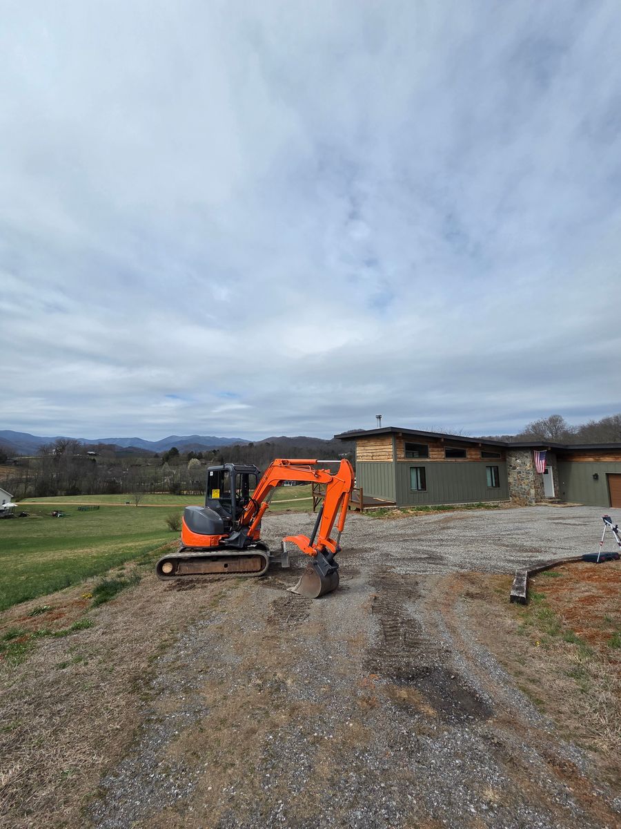Driveways for DC Excavation in Jackson County, NC