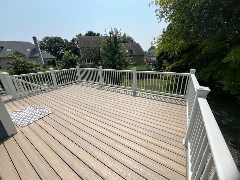 New Deck Build for WoodCor Carpentry in Buffalo Grove, IL