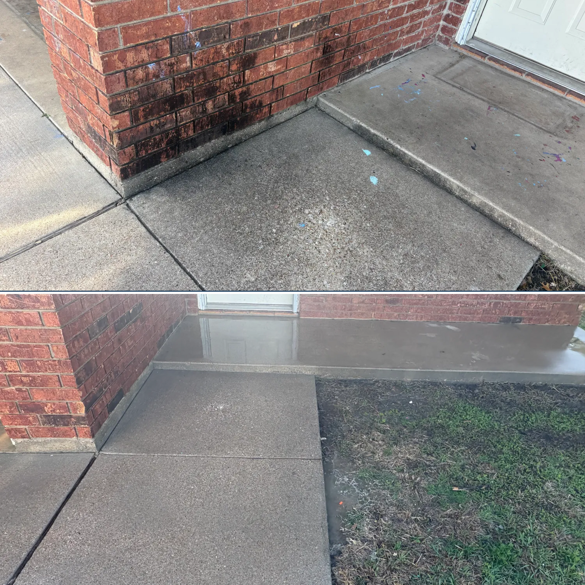 Driveway and Sidewalk Cleaning for Top Notch Exterior Cleaning Solutions in Nolanville, TX