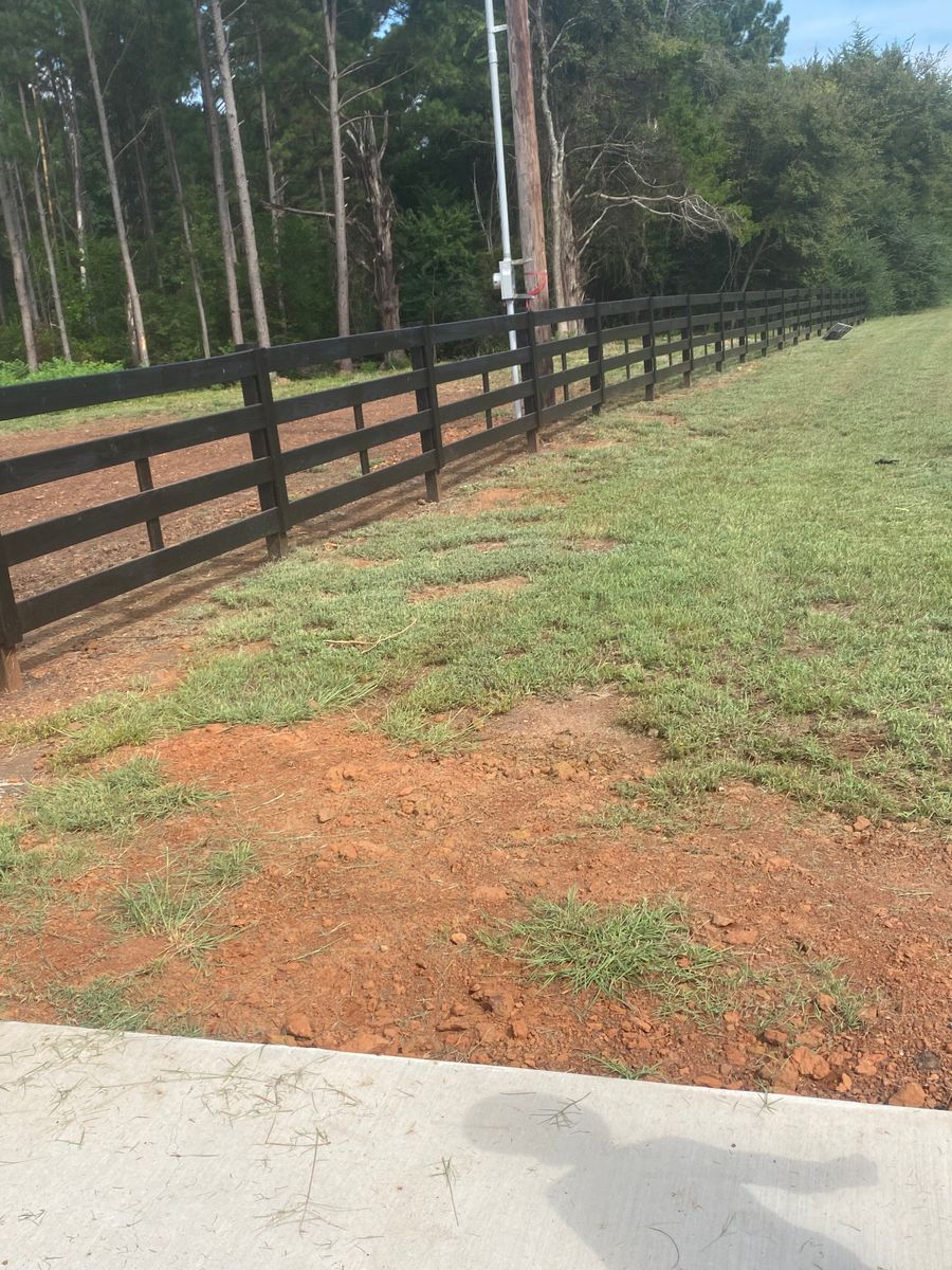 Fence Installation for Aguilar Fencing and Gates in Longview, Texas