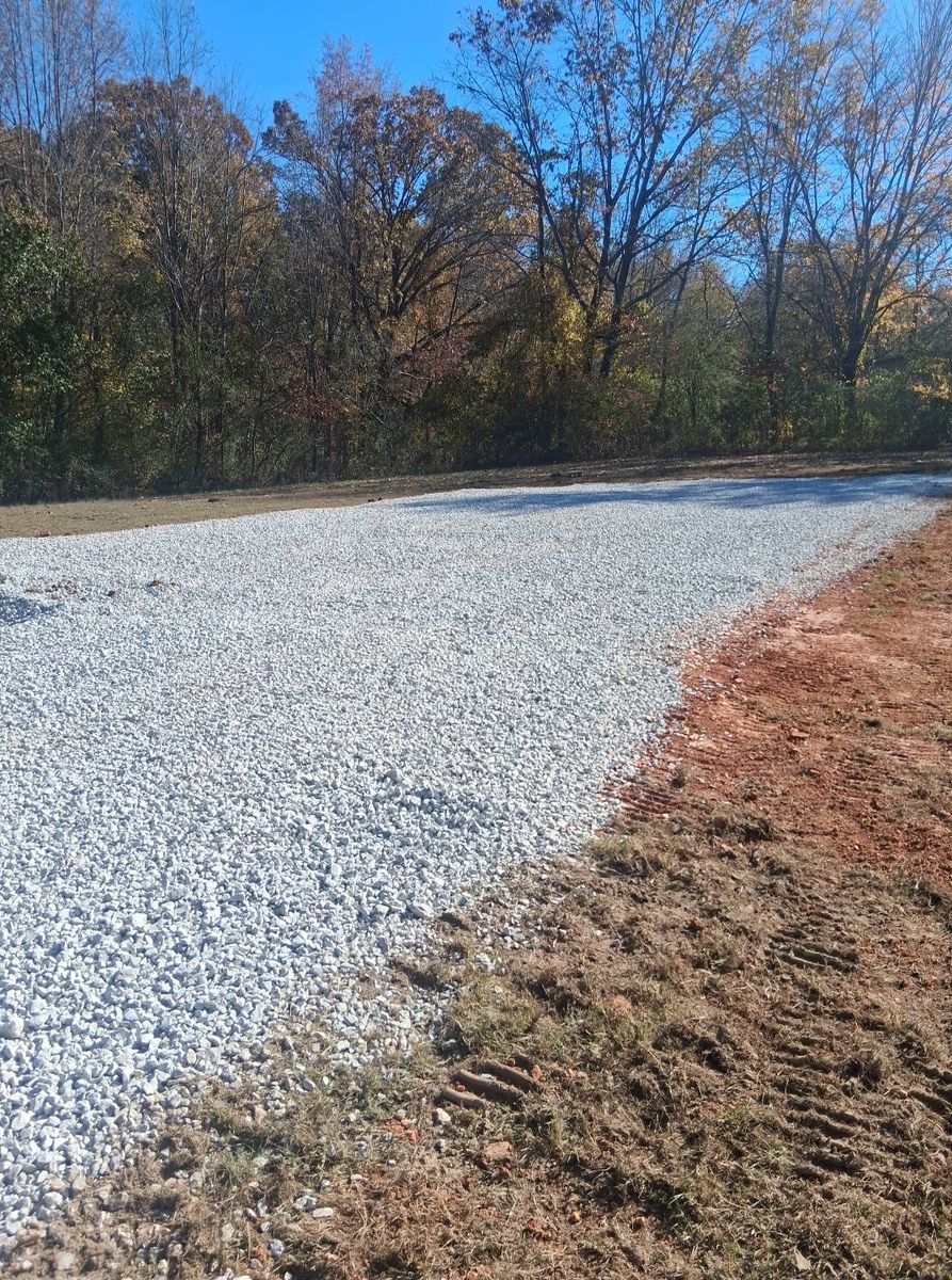 Grading and Leveling for Willetts Excavation & Septic in McMinnville, TN