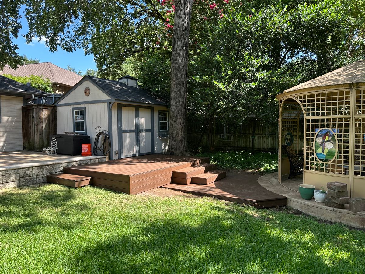 Deck Installation for Timberline Deck & Patio in Covington, TX