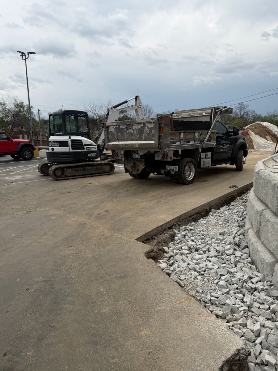 Concrete Installation for Sobansky Contracting in Canonsburg, PA