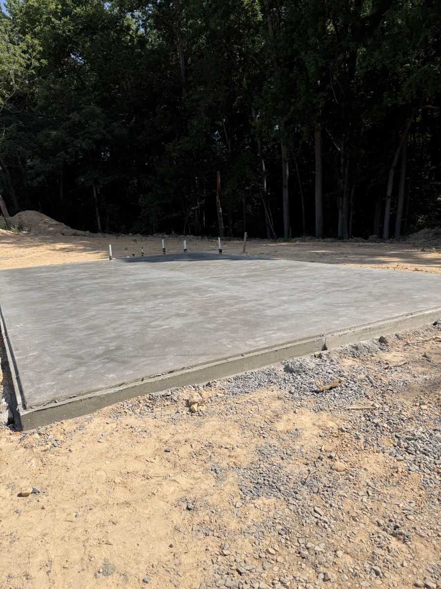 Concrete Slab Construction for DMGZ Concrete in Winston-Salem, NC