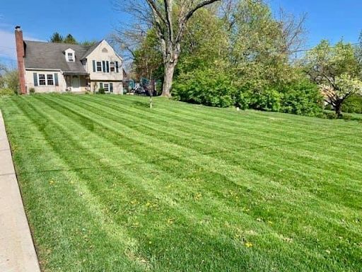 Lawn Mowing for Tingley's Green Land Services in Springfield, Ohio