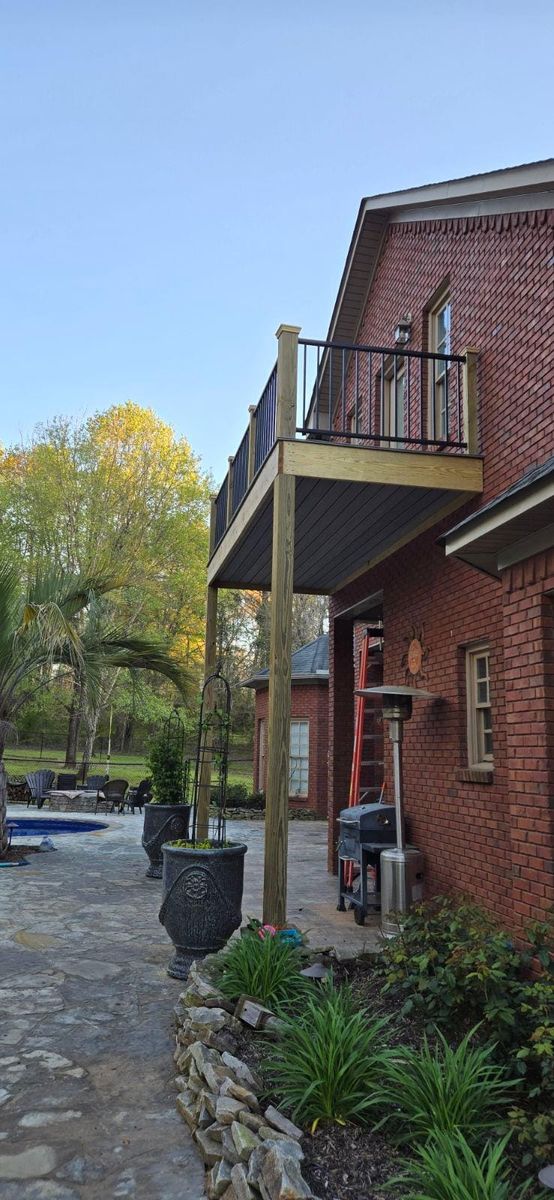 Deck & Patio Installation for B & B Home Repairs in Columbus, GA