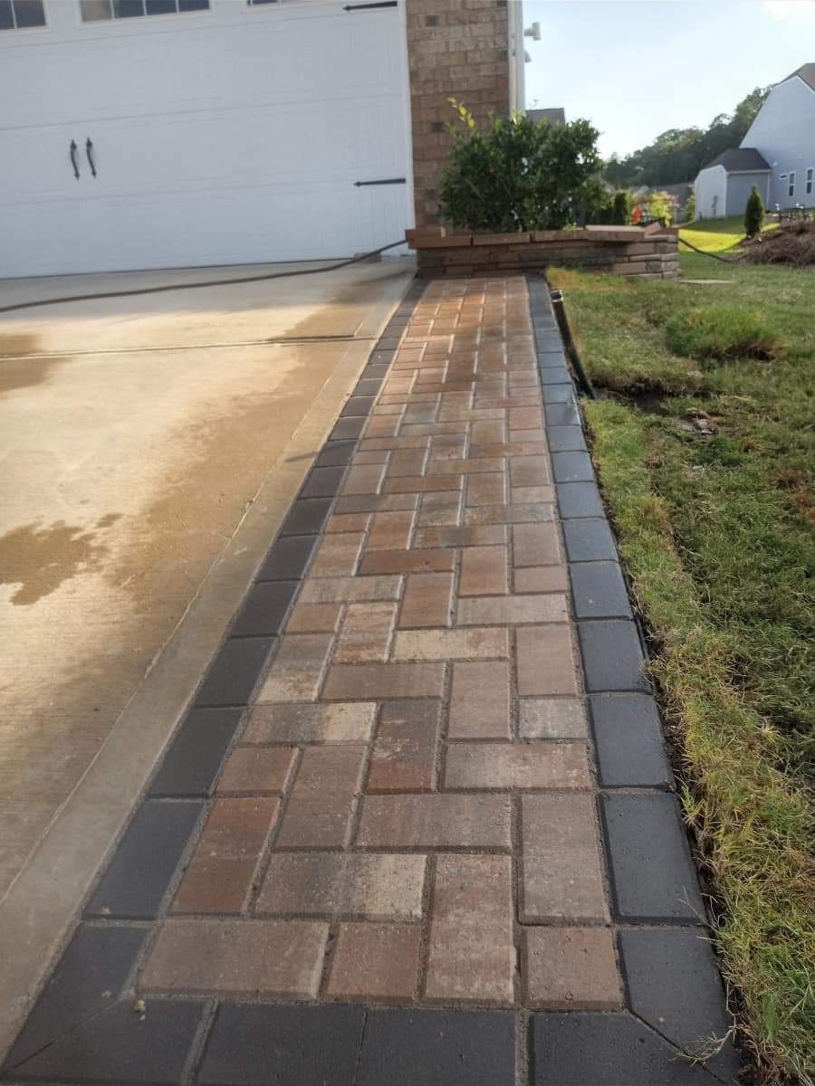 Paver Patio outdoor living design & build for Lawn & Order Solution  in Waxhaw, NC