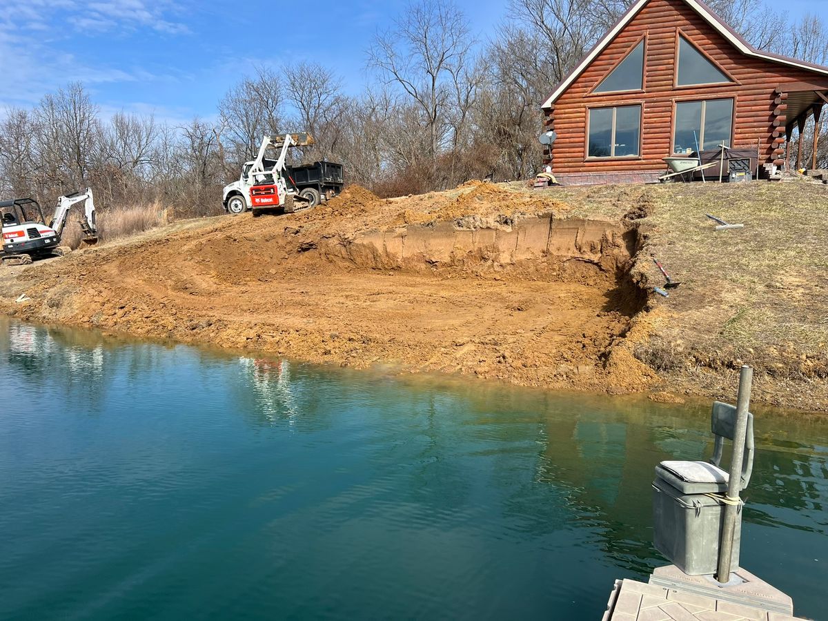 Landscape Installation for Mayfield Landscaping in Staunton, IL