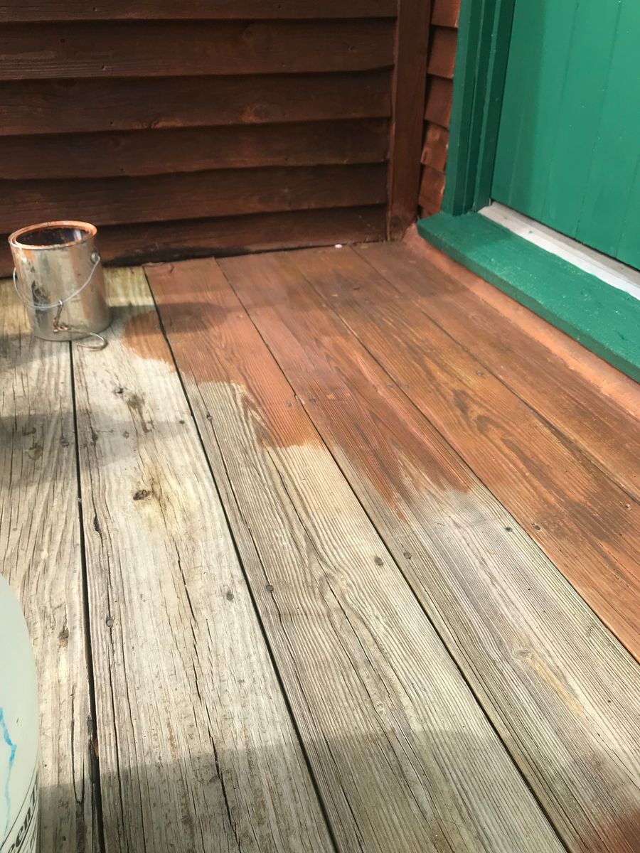 Staining for Matt Meranda Painting in Grand Rapids, MI