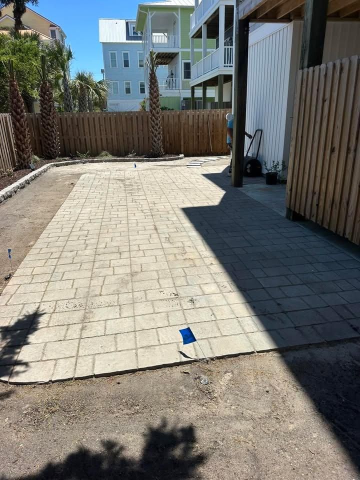 Hardscaping for Carolina Odd Jobs Inc. in Sneads Ferry, NC