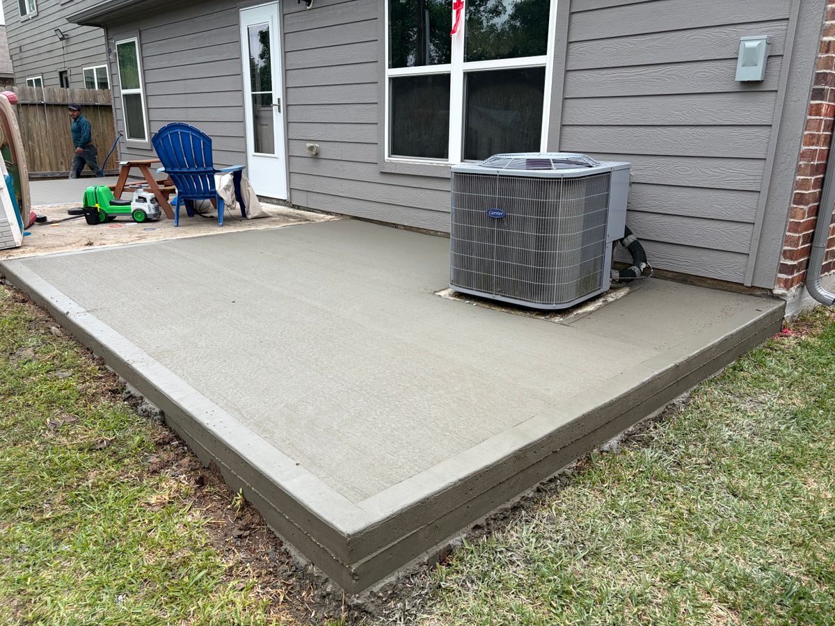 Porches and Patios for Extreme Concrete Services in Houston, TX