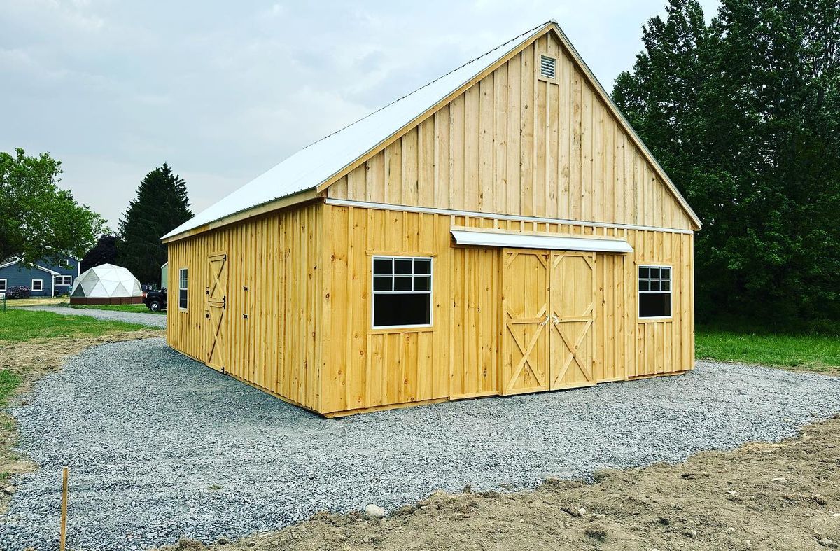 Pole Barn Construction for The Shed Family & Farm LLC in Albany, NY