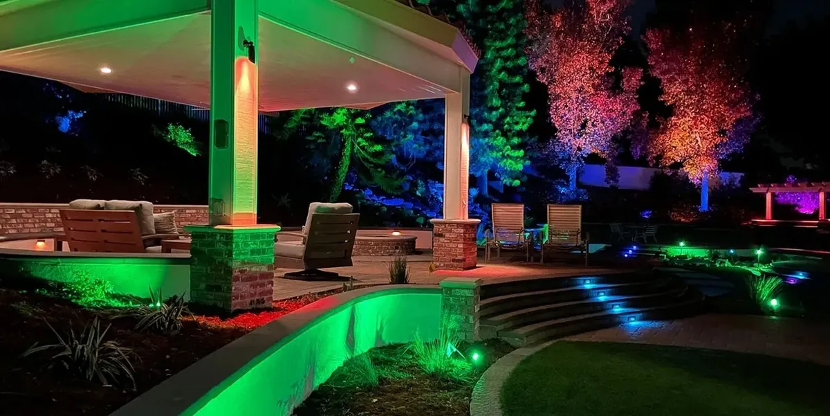Landscape Lighting for Trophy Outdoor Solutions in Lexington, SC