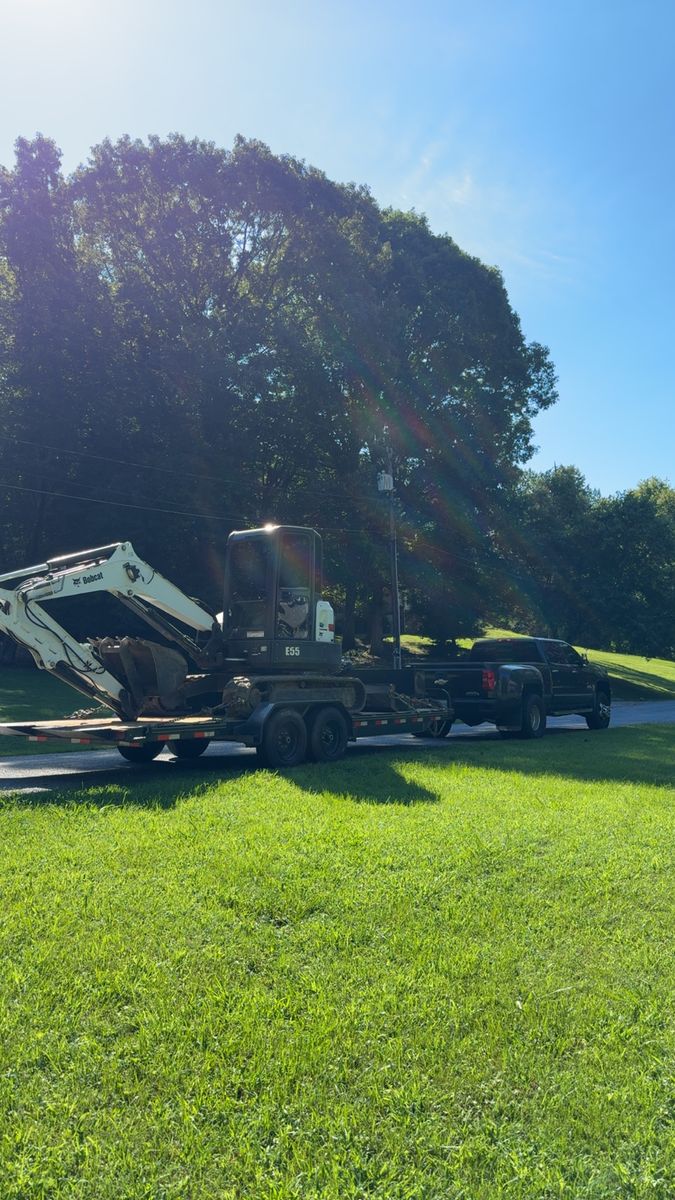 Site Preparation for OCD Landworks in Lenoir, NC