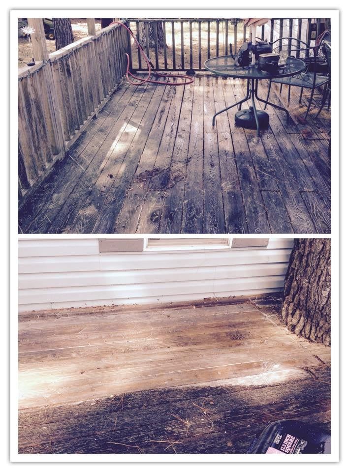 Deck & Patio Cleaning for Chris Pressure Washing in Clinton, NC