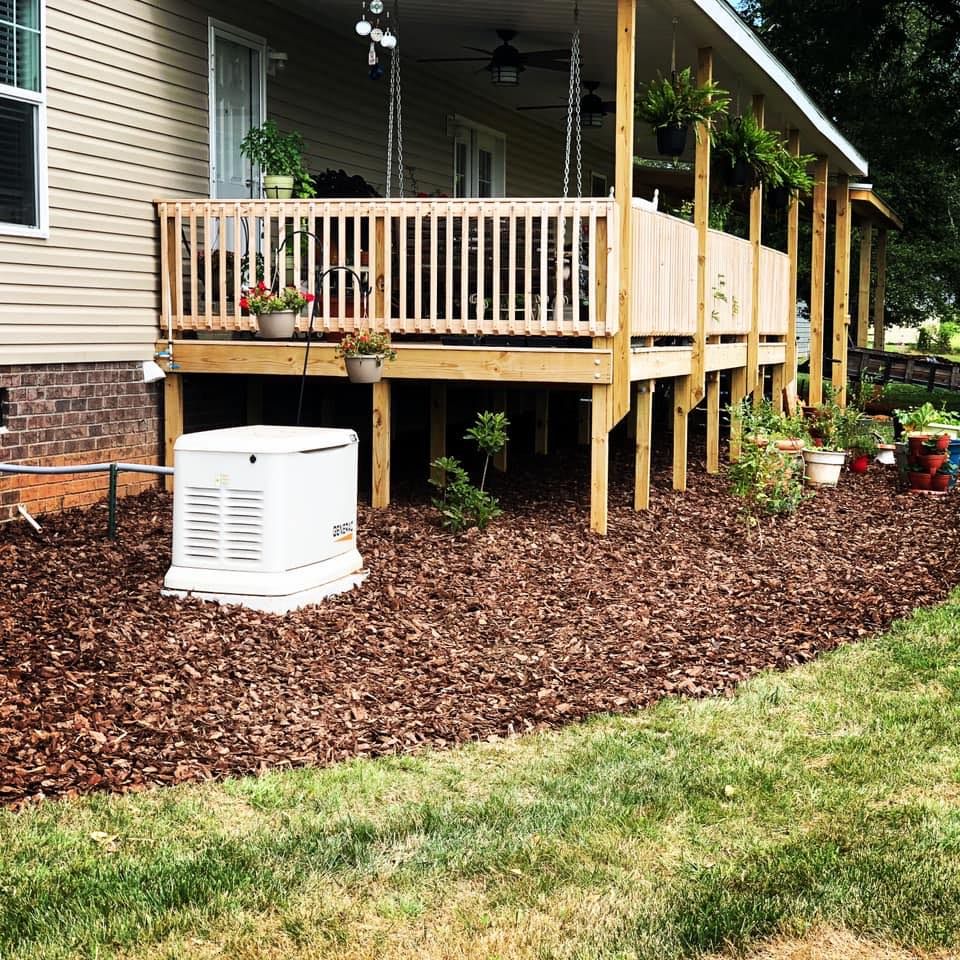 Mulch Installation for Red Clay Landscapers in Sophia, NC