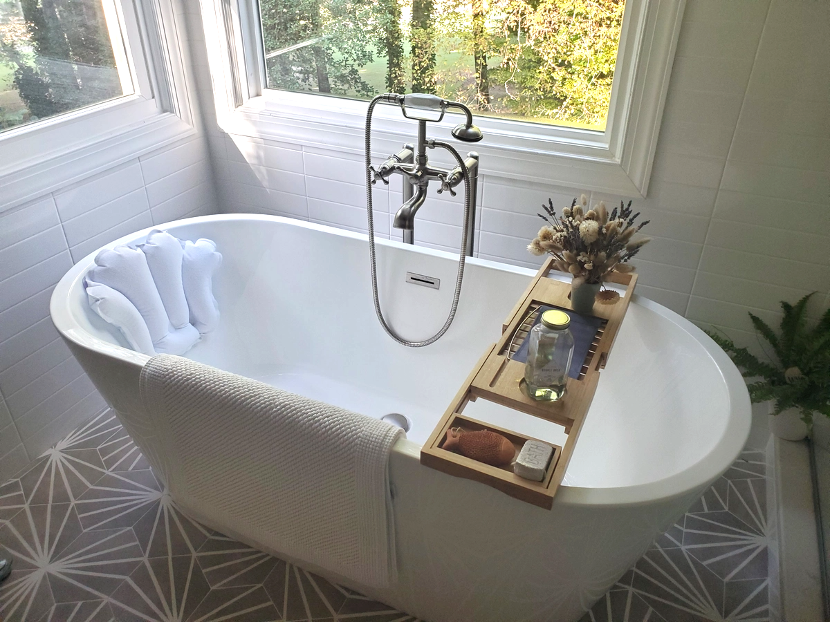 Bathroom Renovation for Wind Rose Construction in Raleigh, NC