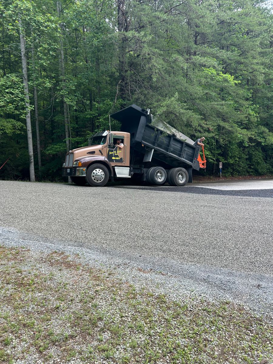 Grading for James R Carter Paving in Roanoke, VA