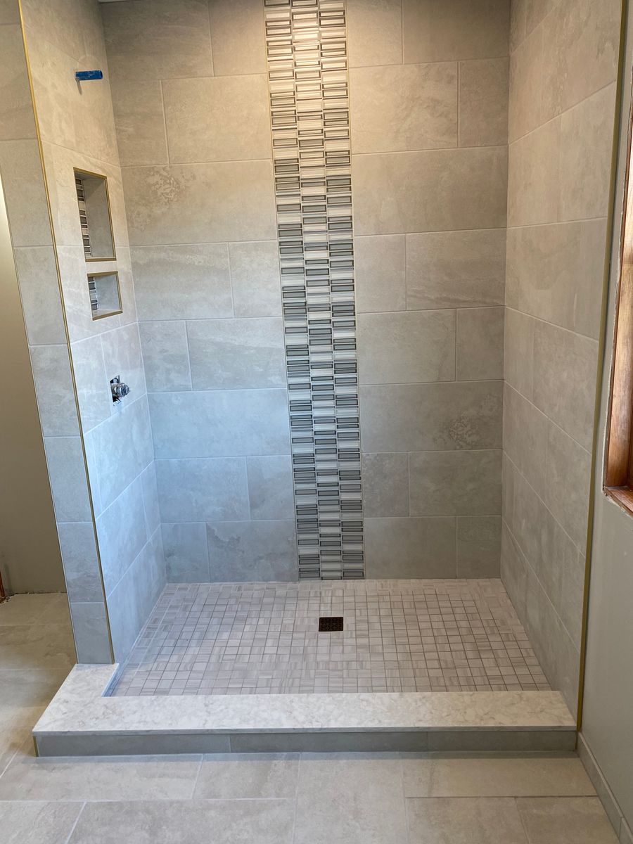 Custom Tile Installation for Northern Tile in Richmond, MI