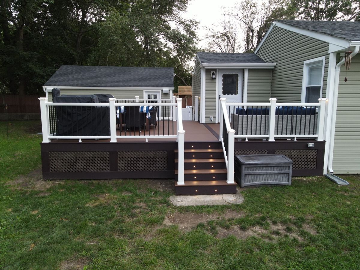 Deck & Patio Installation for F&R Construction and Design INC in Lindenhurst, NY 