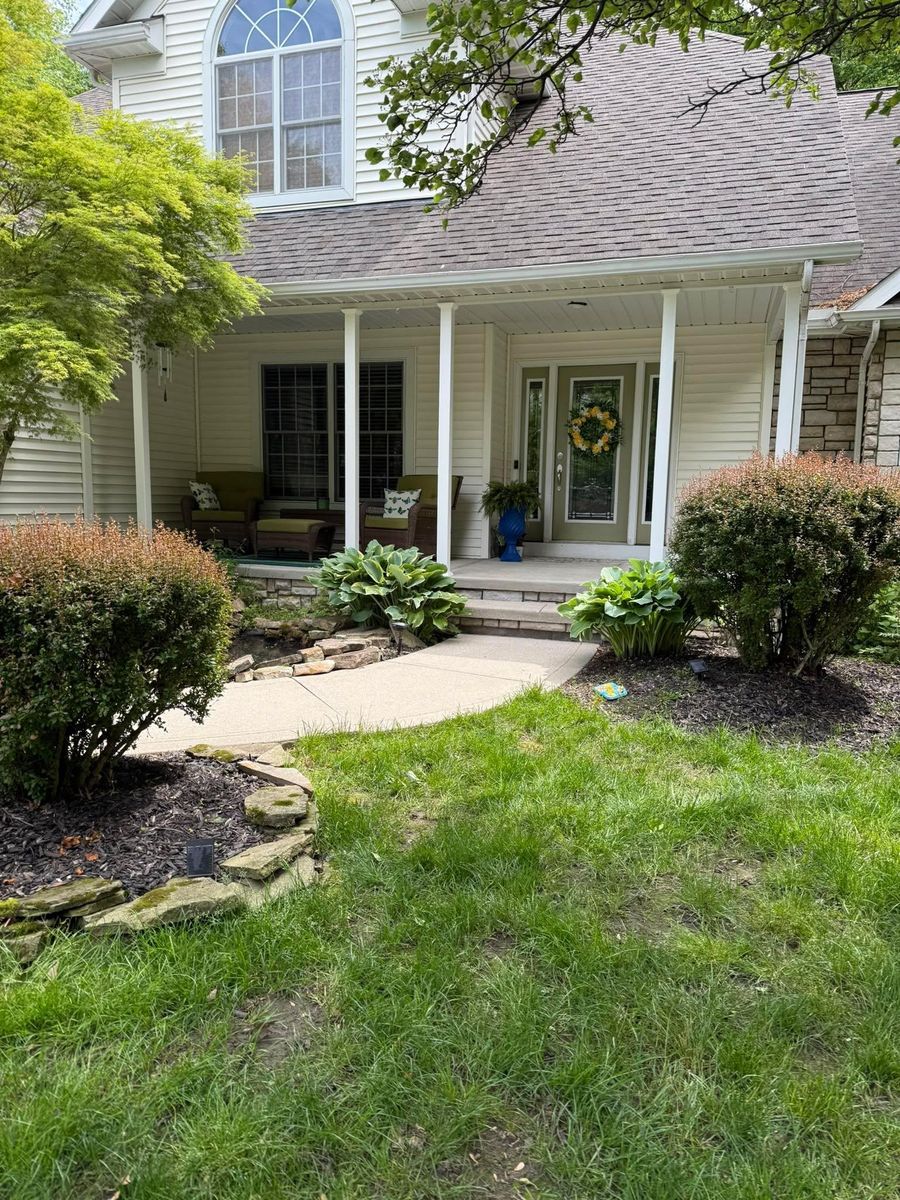 Front Porch & Pillar Renovation for Father Son Handyman Service in Mentor, OH