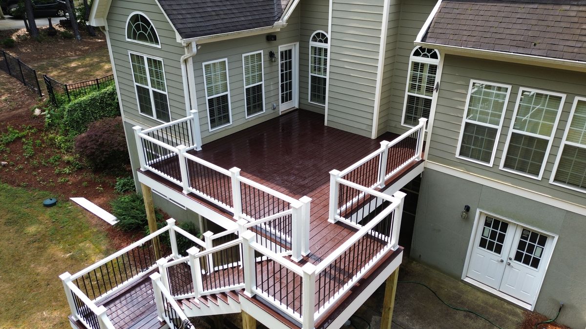 Deck & Patio Installation for Custom Remodeling Services LLC in Sharpsburg, GA