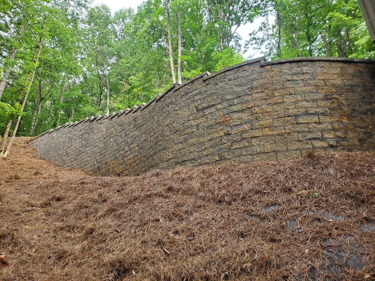 Patios & Retaining Walls for HC Construction & Grading in Clayton, GA