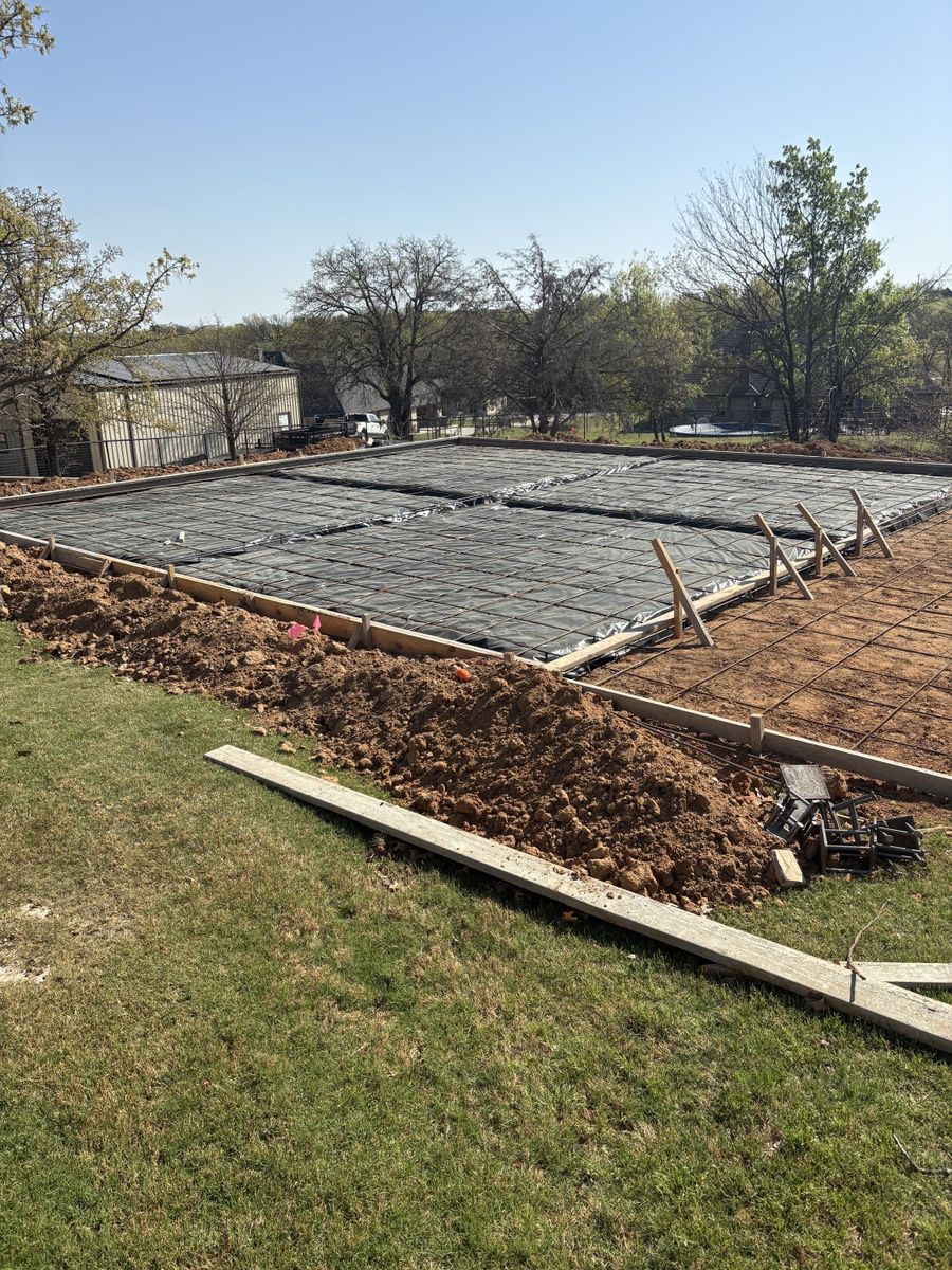 Concrete Foundations for TX Makers Construction in Springtown, TX
