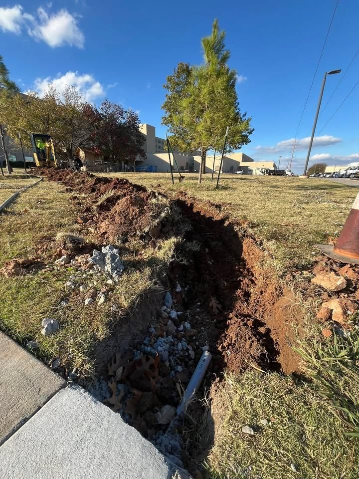 land clearing & brush work for Rodriguez Landworks in Oklahoma City, OK