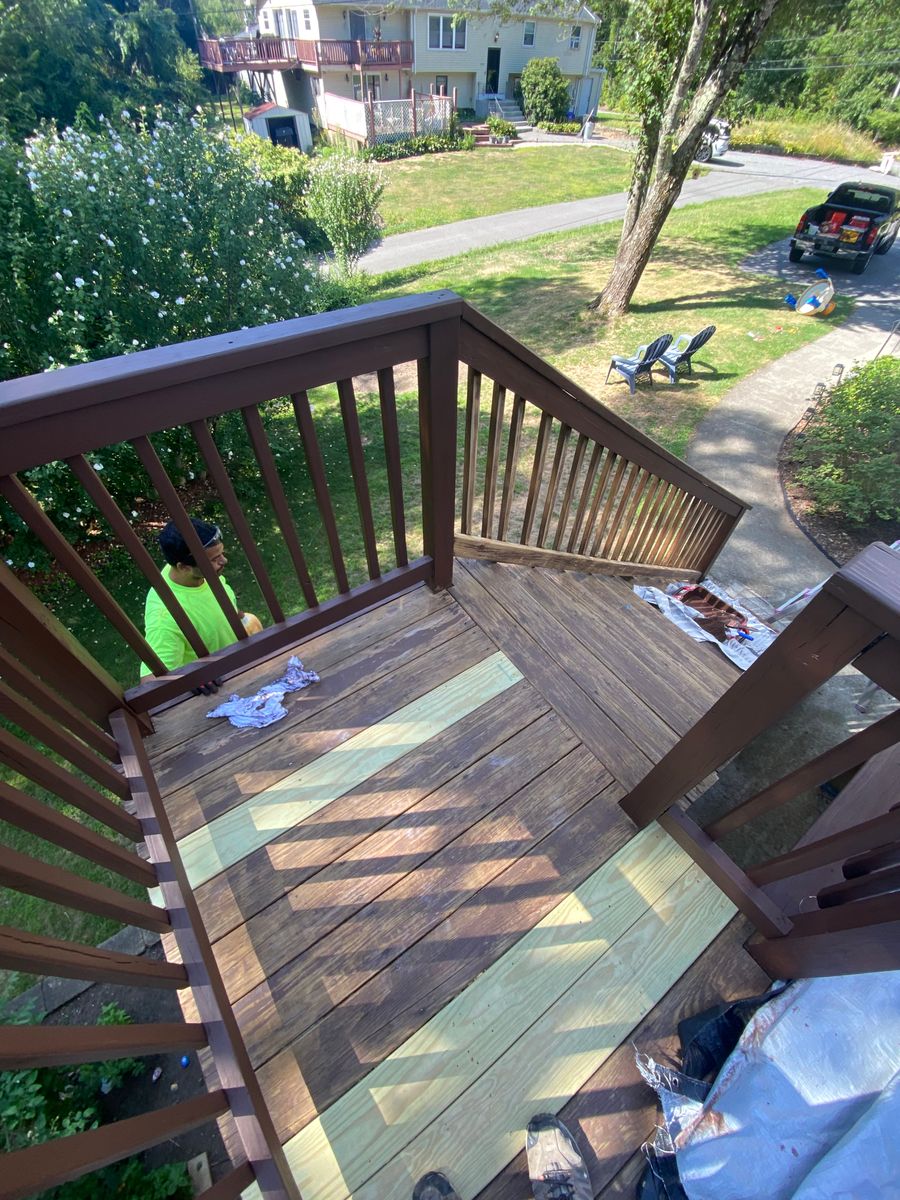 Deck & Patio Installation for Clark co. Construction in Attleboro, MA