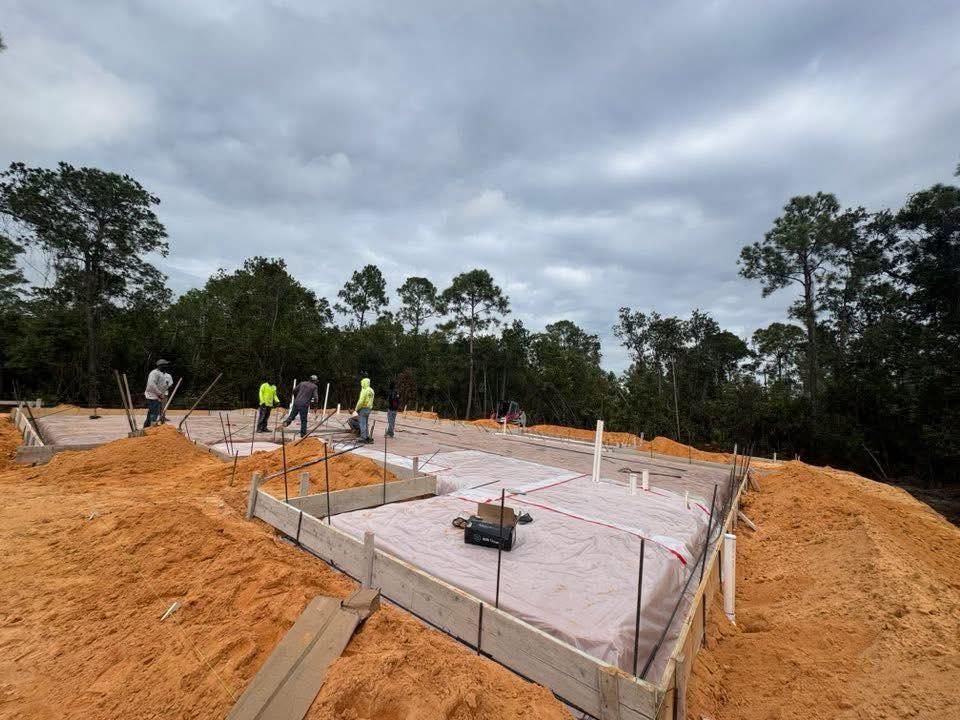 Site Preparation for All Phases Decorative Concrete in Sebring, FL
