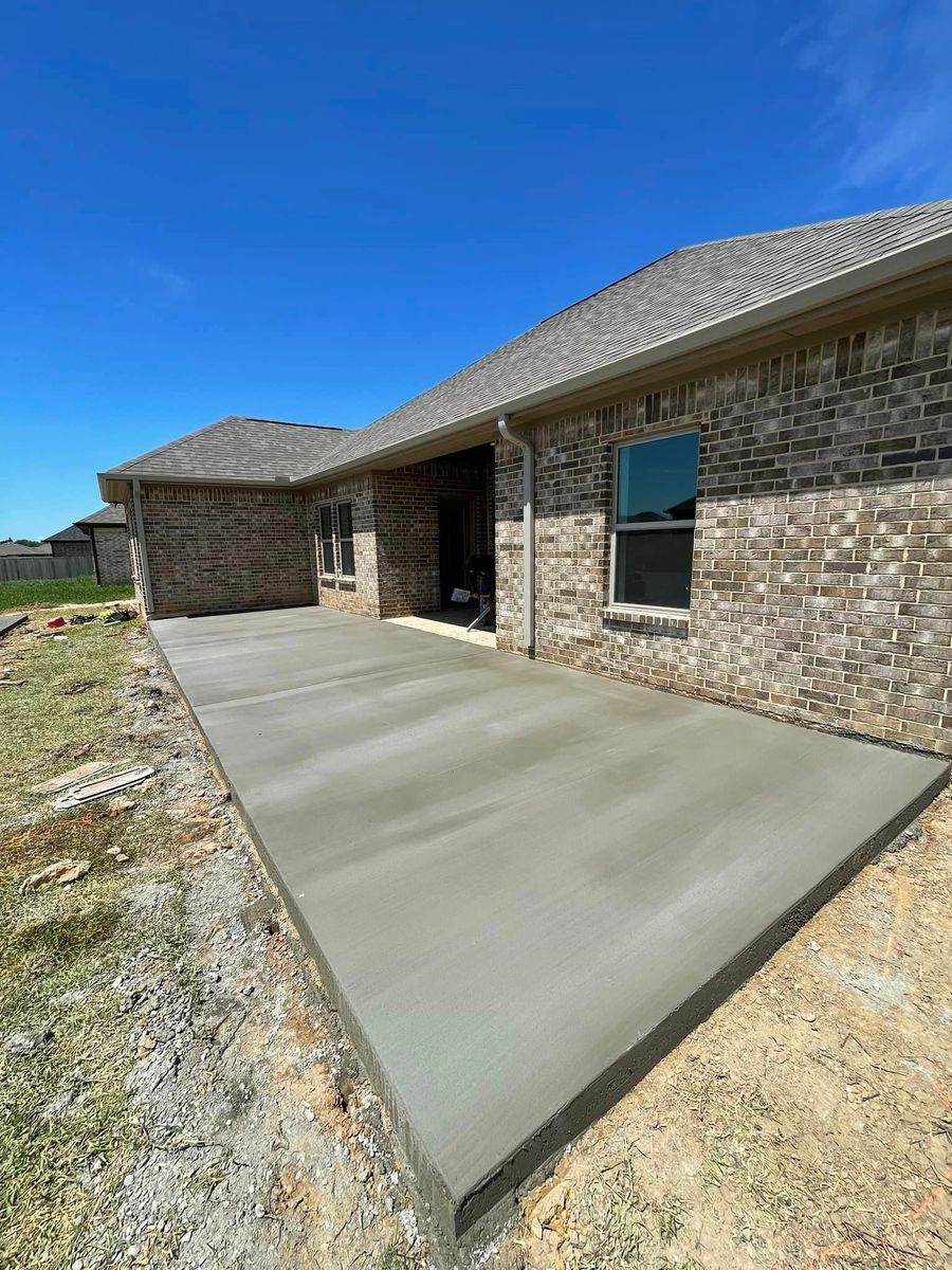 Patio Design & Installation for 3B Concrete Construction LLC in DFW, TX
