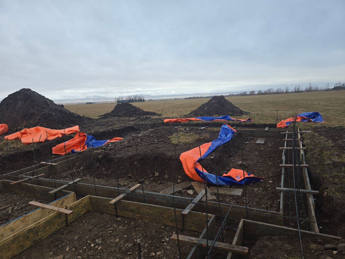 Foundation Construction for GLZ Builders in Ammon, ID