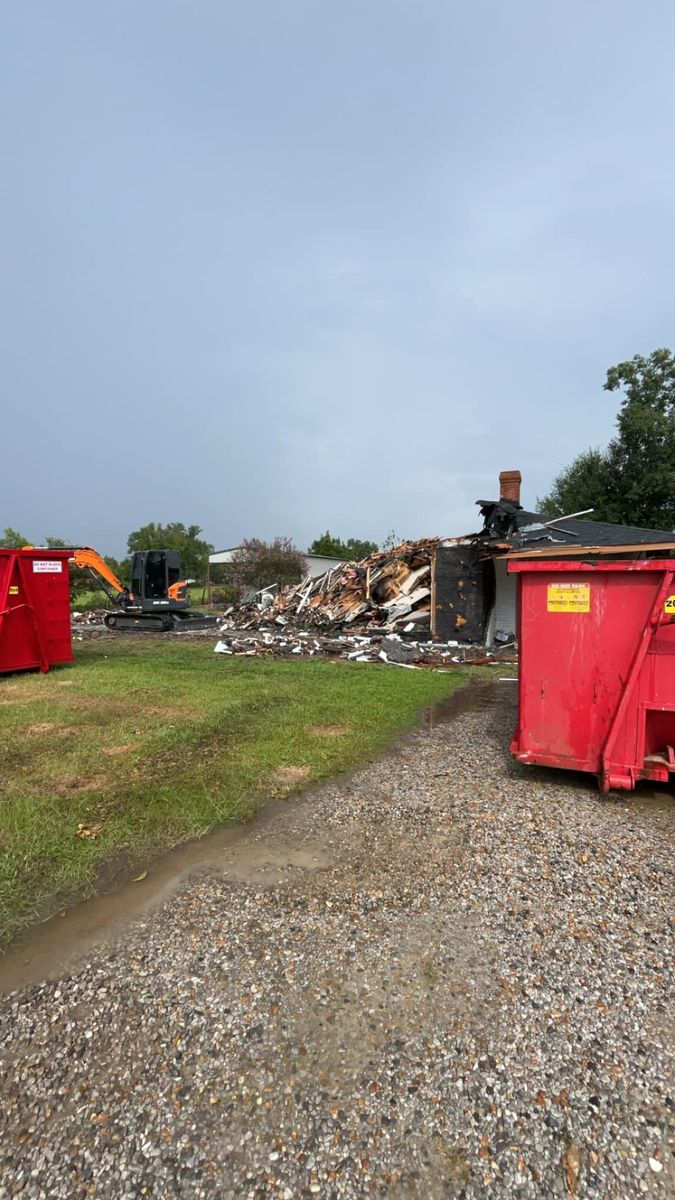 Dumpster Roll Off Rentals for Lambert Equipment Services in Hessmer, LA