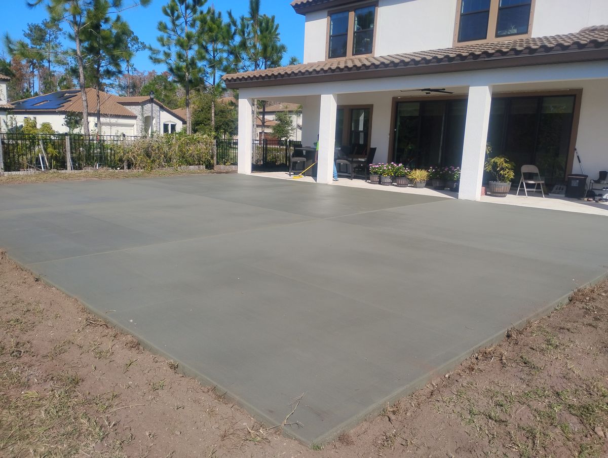 Patio Construction for Troiano Concrete & Masonry in Clearwater, FL