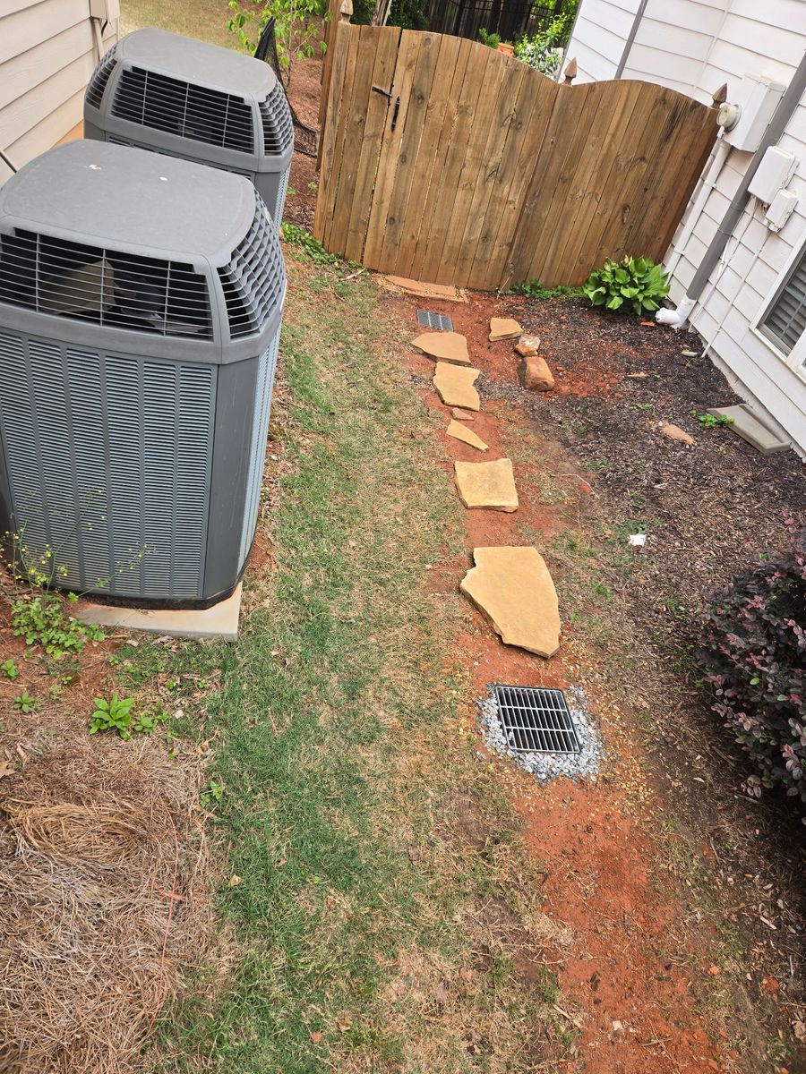 Exterior Drainage for Wade Drainage Solutions in Atlanta, GA