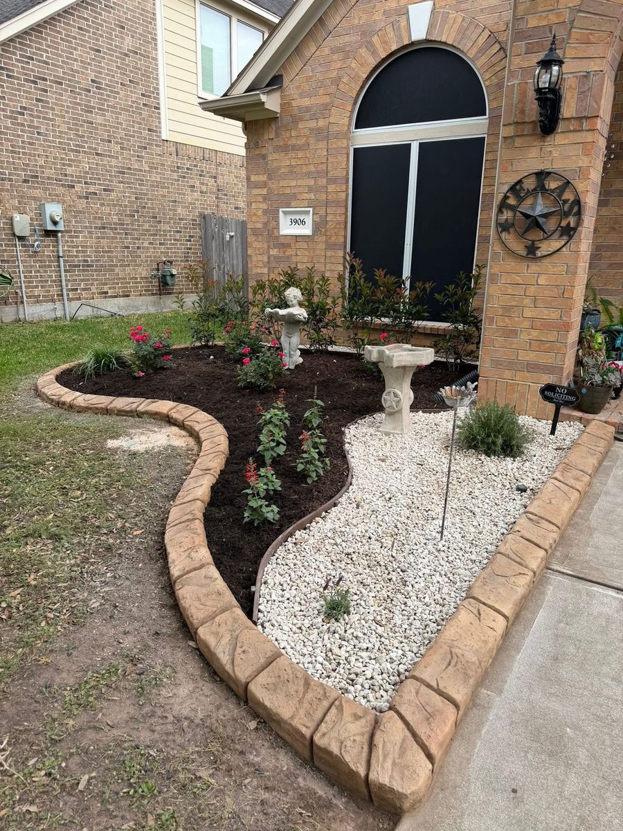 Landscape Border Systems for Texas Curb N Borders in Houston, TX